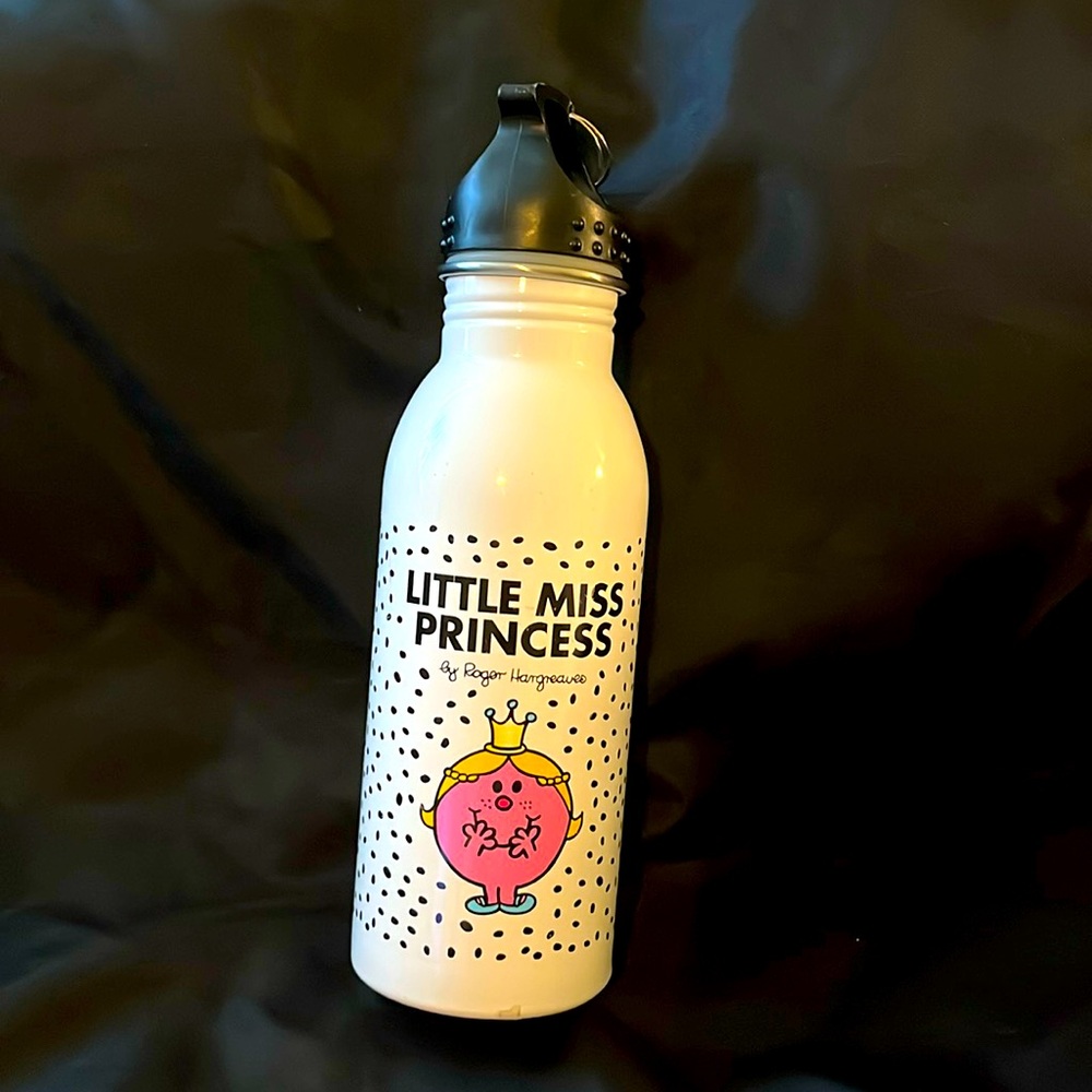 Little Miss Princess aluminum water bottle great condition never used